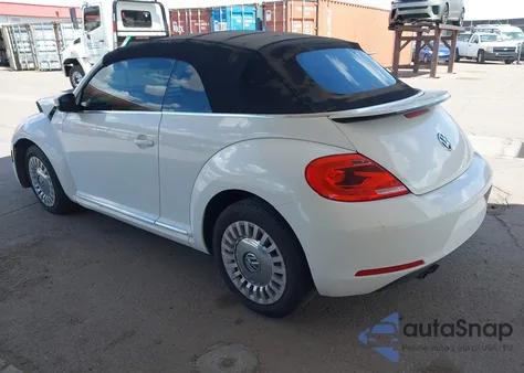 2013 Volkswagen Beetle из США, поврежденный, VIN 3VW5P7AT2DM811768